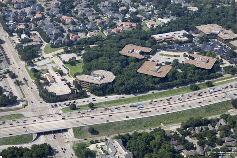  Brinker now occupies an office campus at LBJ Freeway and Hillcrest Road in Dallas. (Brinker)