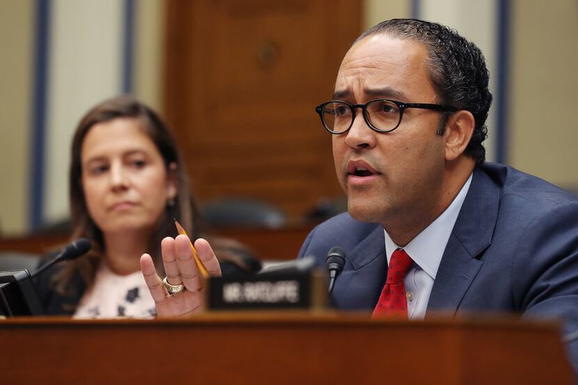House intelligence committee member Rep. Will Hurd questioned acting Director of National...