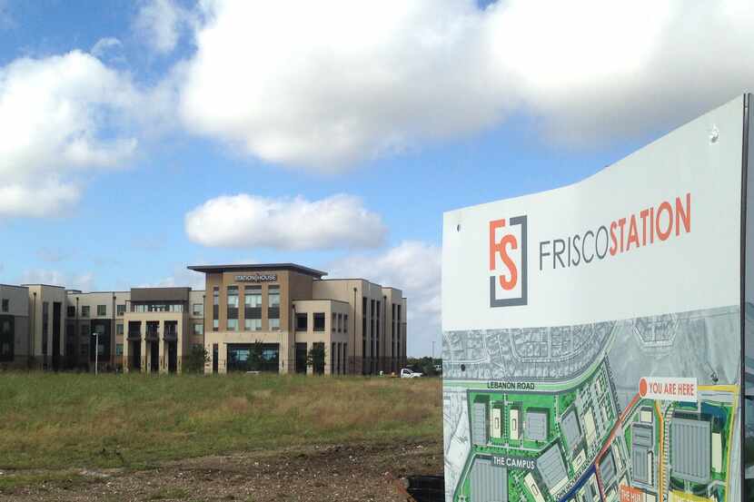 The Frisco Station House apartments have just opened in the $1.5 billion project.