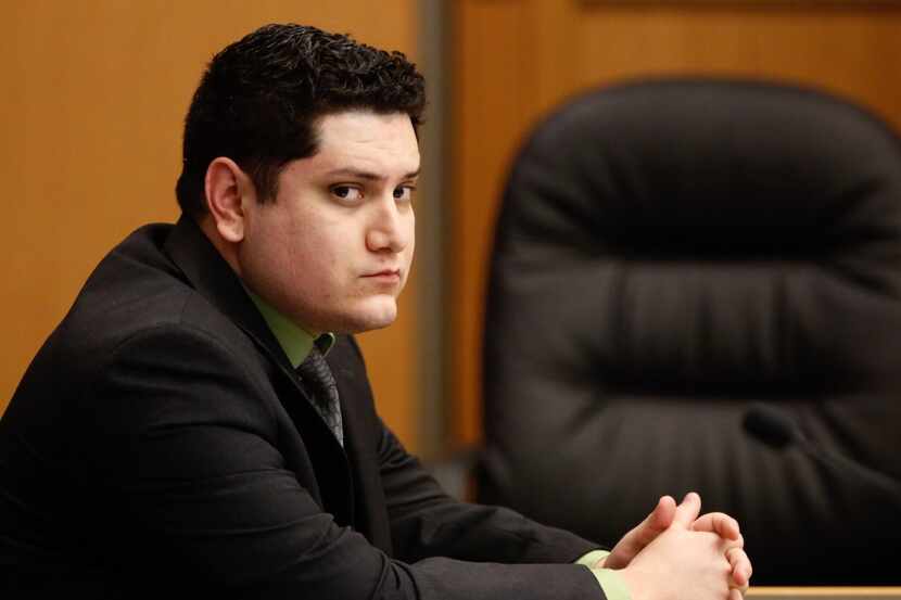 Enrique Arochi listened to closing arguments last week before he was found guilty of...
