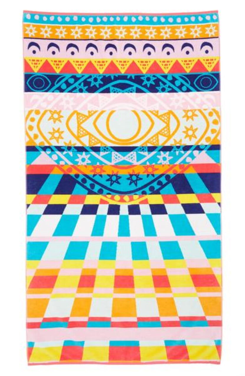 
New York fashion designer Mara Hoffman collaborated with Pendleton on the trippy...