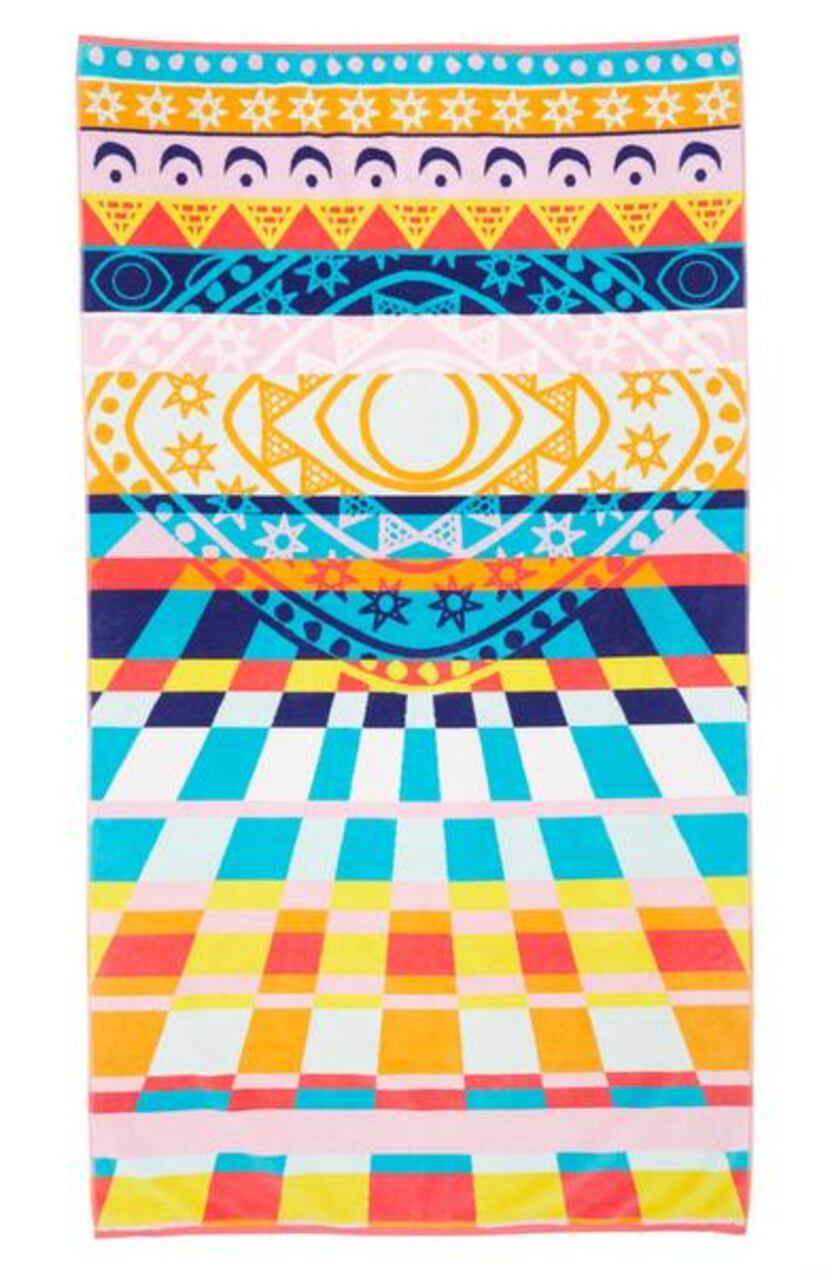 
New York fashion designer Mara Hoffman collaborated with Pendleton on the trippy...