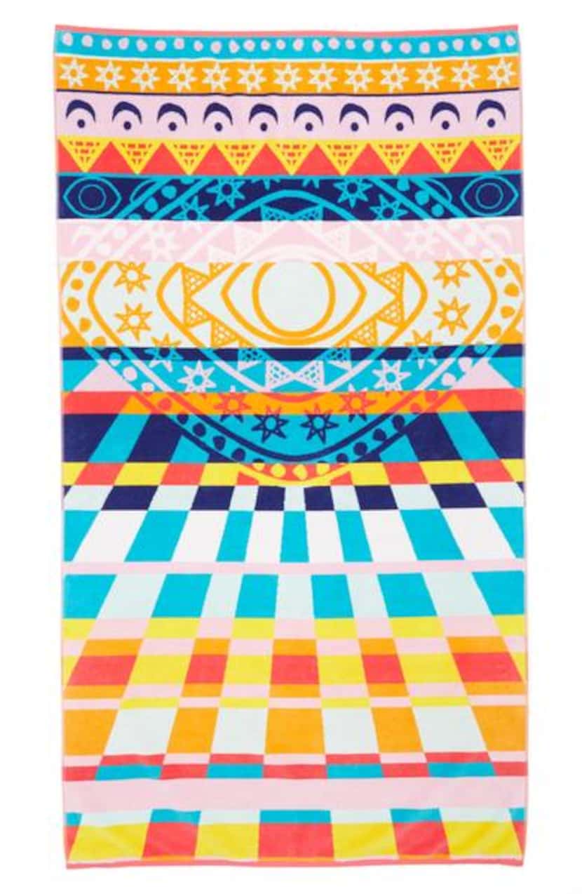 
New York fashion designer Mara Hoffman collaborated with Pendleton on the trippy...