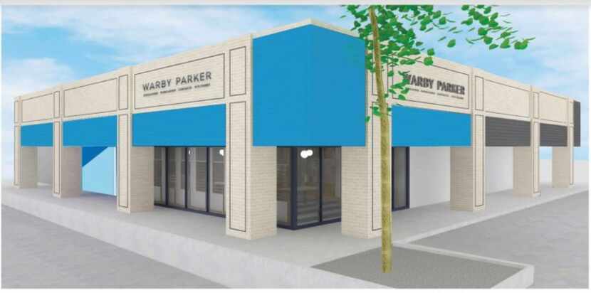 Warby Parker is opening in Addison's Prestonwood Place shopping center in June 2021.