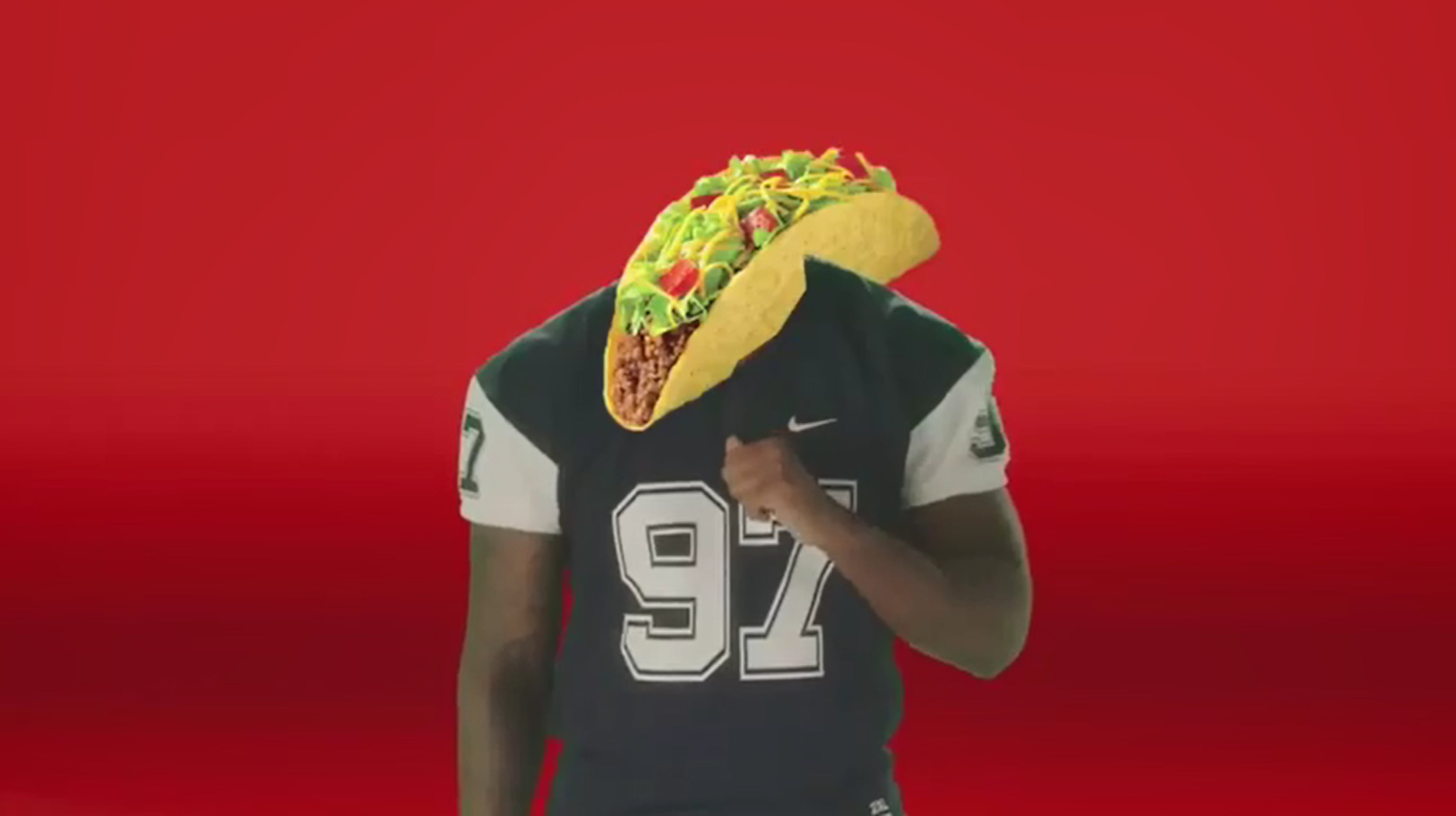 If you didn't know Cowboys rookie Taco Charlton's name before, you'll never  forget it after this commercial