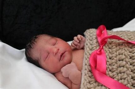 This photo shows Sophia Victoria Gonzalez Abarca, a missing week-old baby in Wichita, Kan....