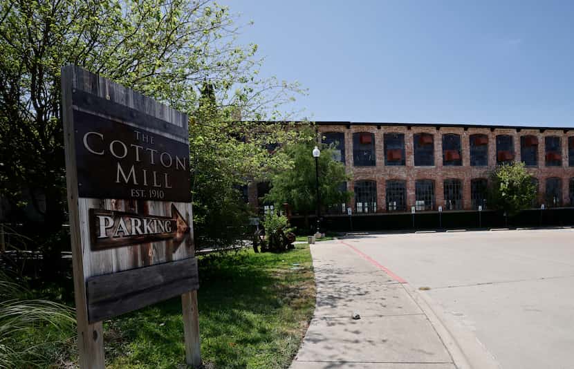 McKinney's Cotton Mill dates to 1910.