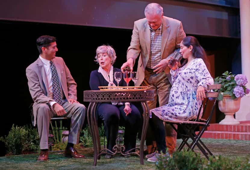 From left: Ivan Jasso (as Pablo Del Valle), Lois Sonnier Hart (as Virginia Butley), John S....