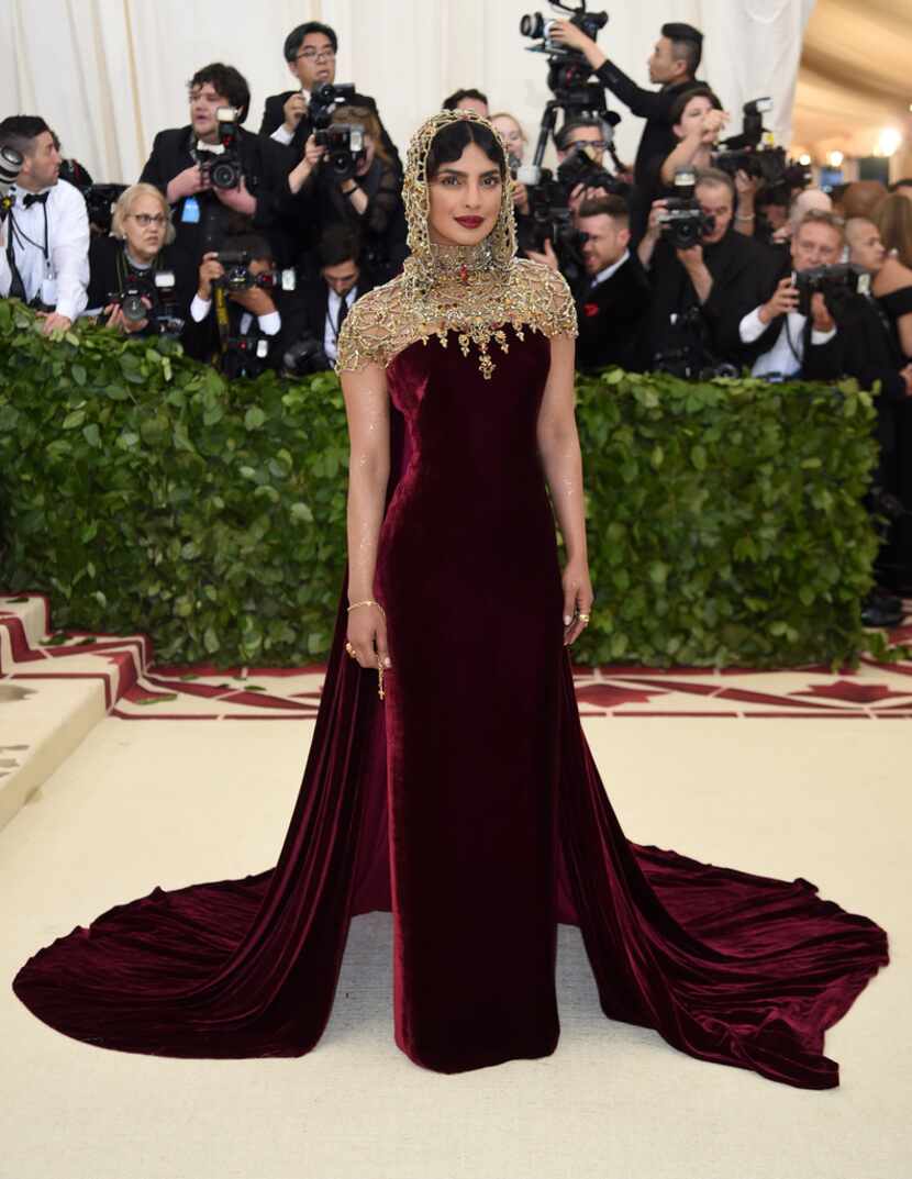 Priyanka Chopra attends The Metropolitan Museum of Art's Costume Institute benefit gala...