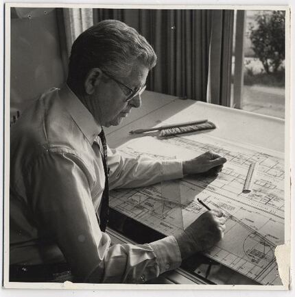 Late Dallas modernist architect Harold Prinz (Courtesy of Jeanette Prinz) 