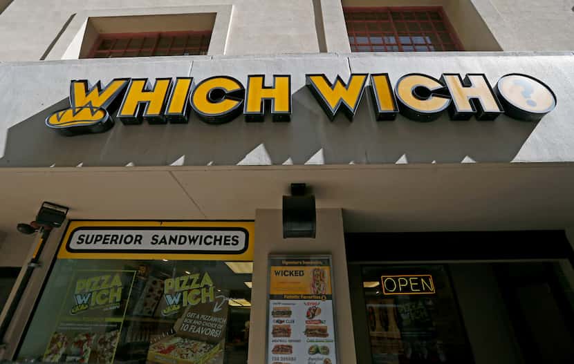 A Which Wich restaurant on Main Street in Dallas, Wednesday, July 11, 2018. (Jae S. Lee/The...