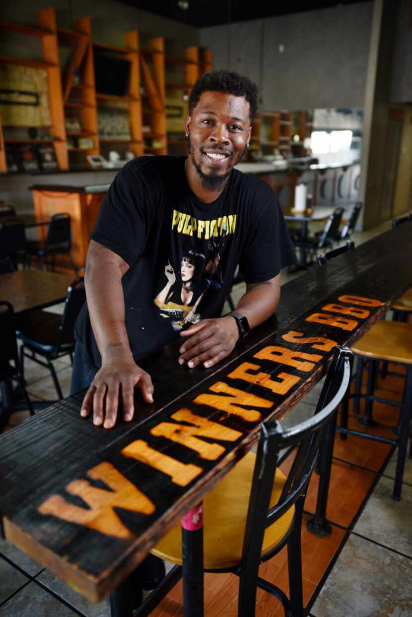 De'Andre Jackson owns Winners BBQ in Plano, Cedar Hill and Austin.