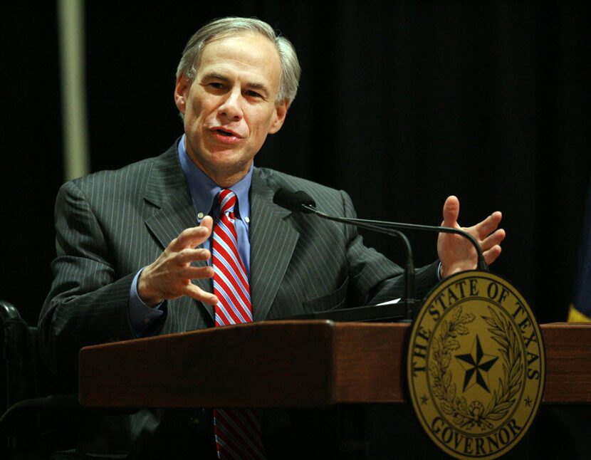 Texas Gov. Greg Abbott (AP Photo/The Monitor, Joel Martinez)