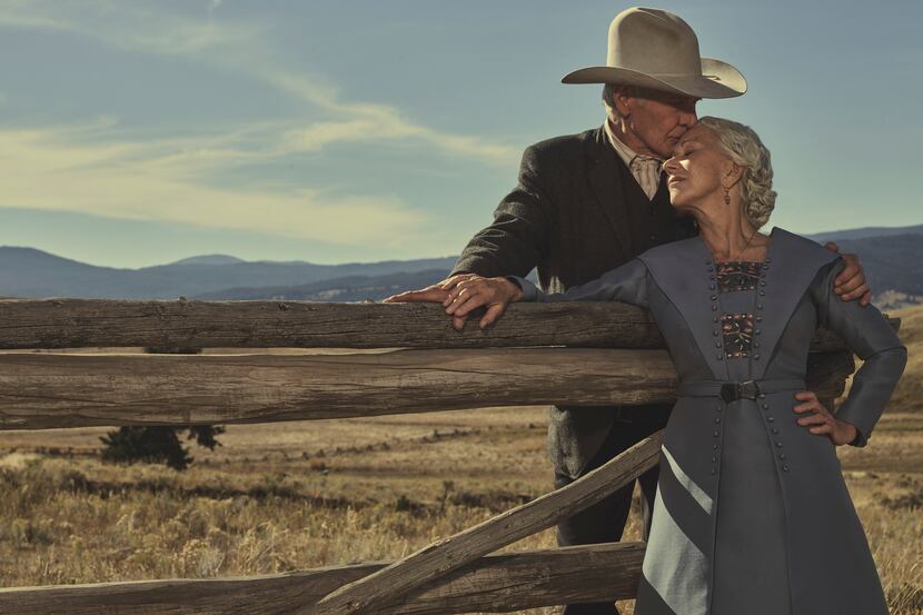 Harrison Ford and Helen Mirren star in Taylor Sheridan's "1923" on Paramount+.
Harrison Ford...