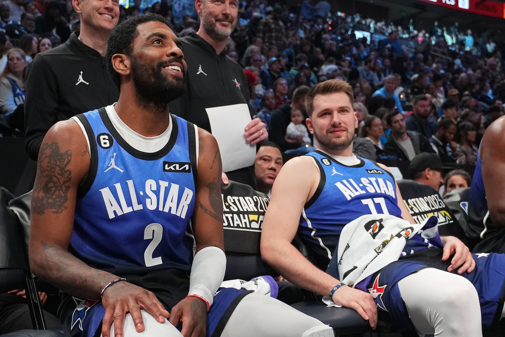10 observations with Luka Doncic and Kyrie Irving at Mavericks-record NBA All-Star Game