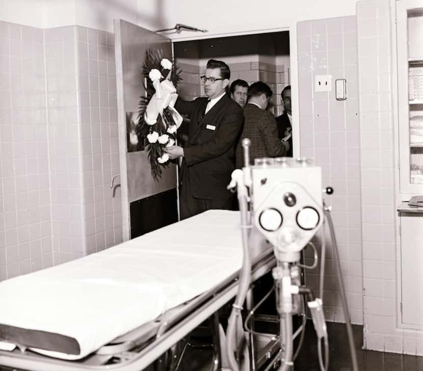 
Parkland’s Trauma Room No. 1, where President John F. Kennedy was pronounced dead, had a...