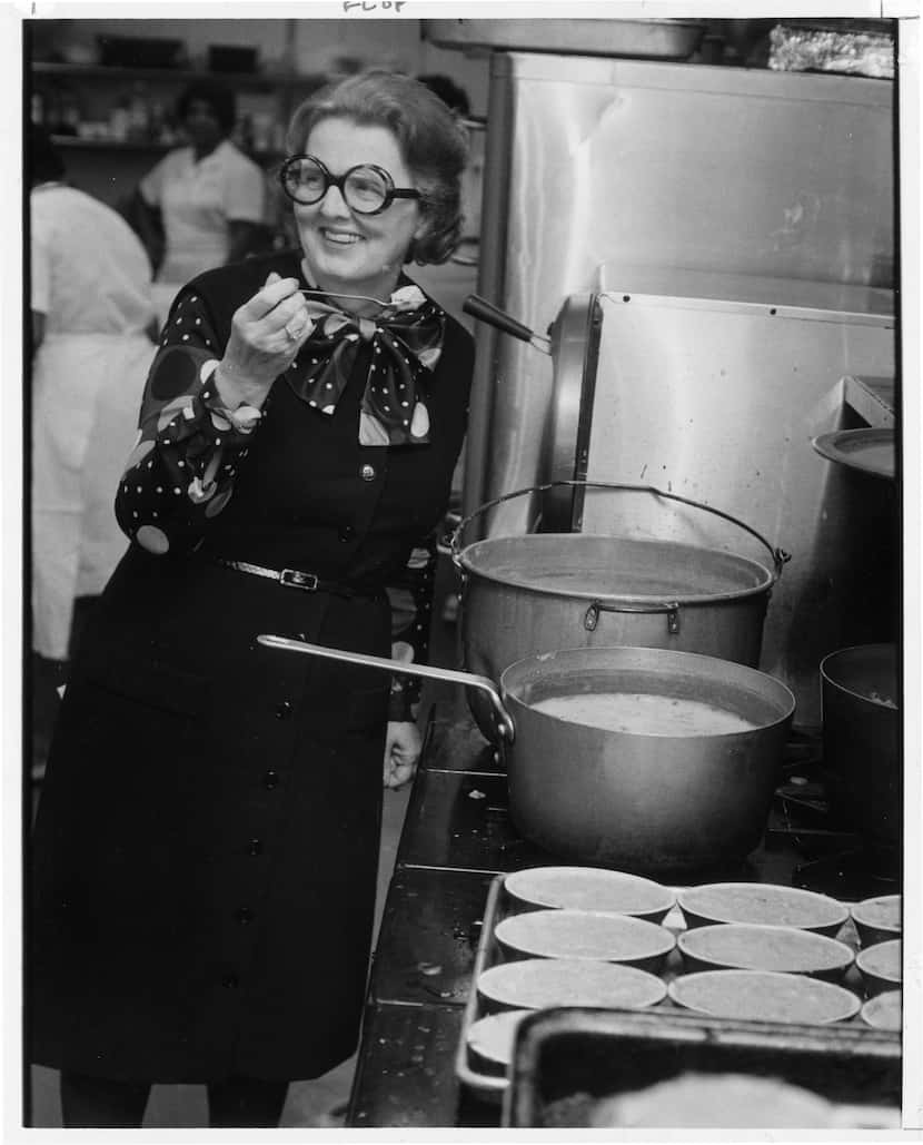 Corbitt, shown circa 1970, was a tough taskmaster in the kitchen and out, but she was liked...