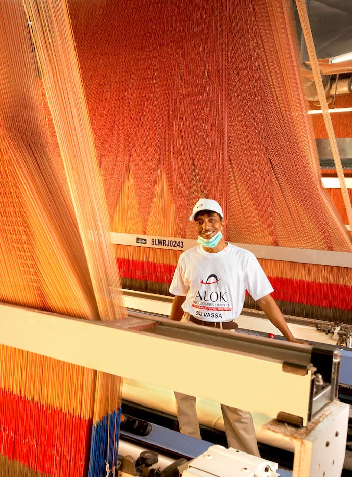 Dallas-based Nextt has its textile products manufactured by partner Alok International, in...