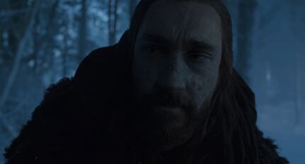 Poor Benjen, you've seen some better (and less rotted) days. 