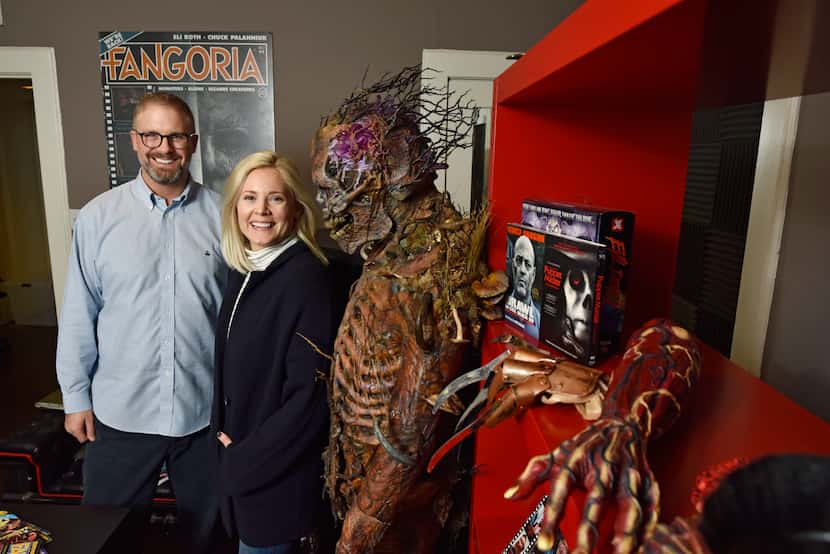 Cinestate chief executive officer Dallas Sonnier and vice president of production Amanda...