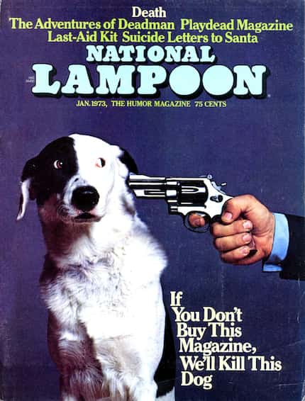 A cover of National Lampoon from its heyday in 1973. (Courtesy of National Lampoon/The New...