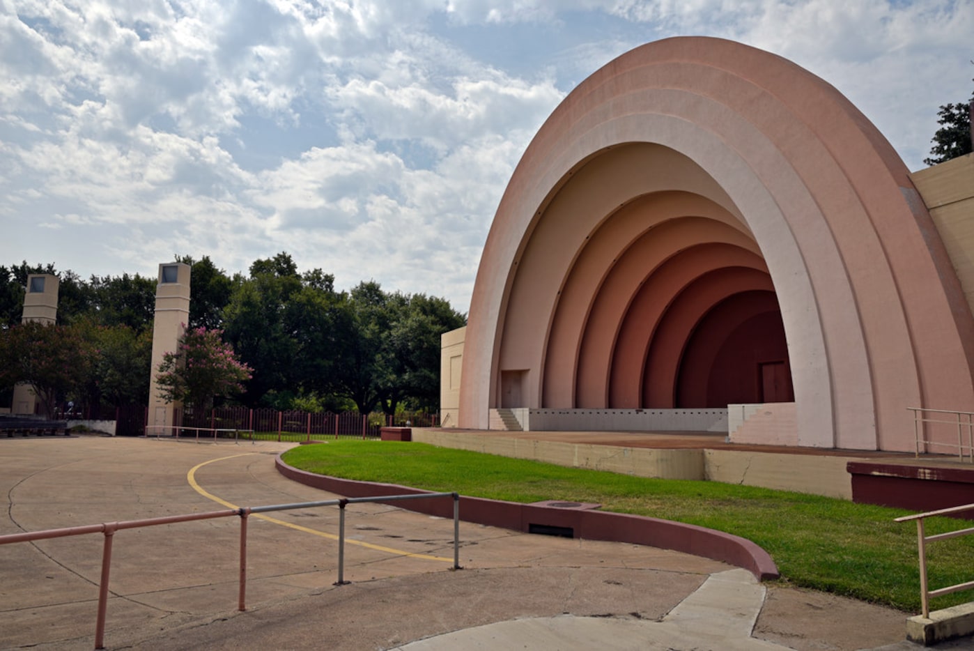 The Band Shell inside Fair Park in Dallas on Thursday morning, July 26, 2018. 