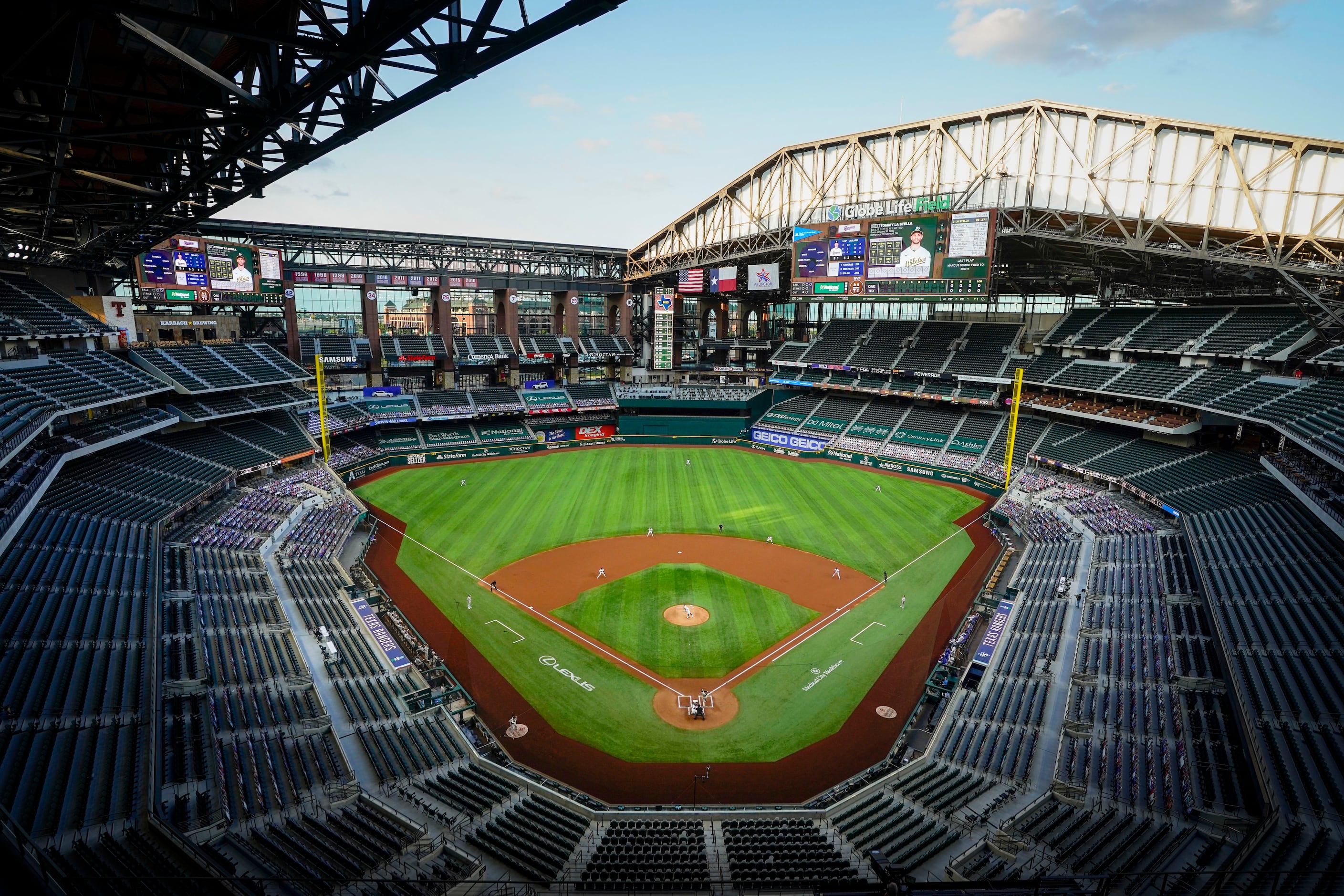 World Series to be played at Rangers' Globe Life Field as part of