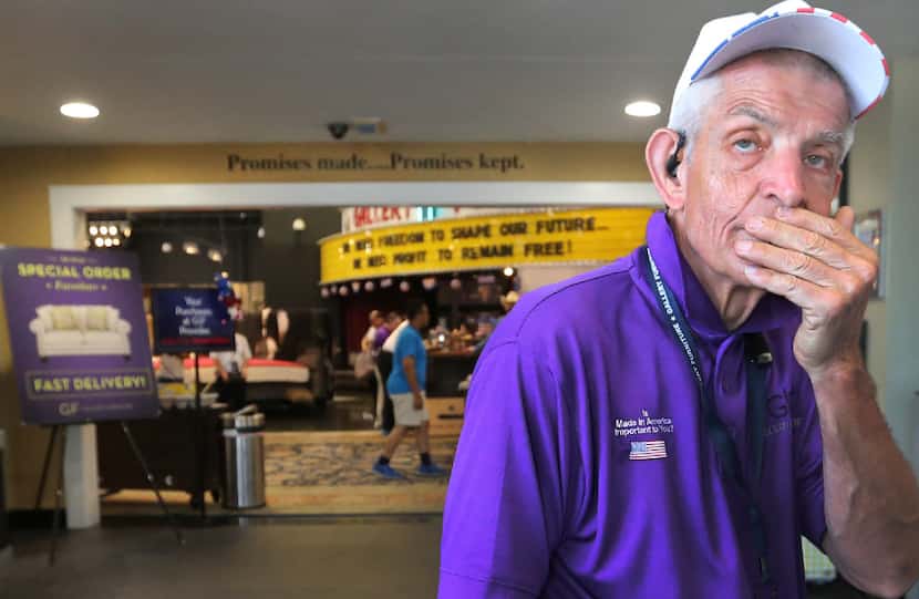 Jim "Mattress Mack" McIngvale, locally famous for philanthropy and his commercials for his...