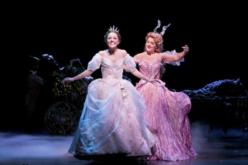  Laura Osnes, left, and Victoria Clark in "Rodgers and Hammerstein's Cinderella," at the...