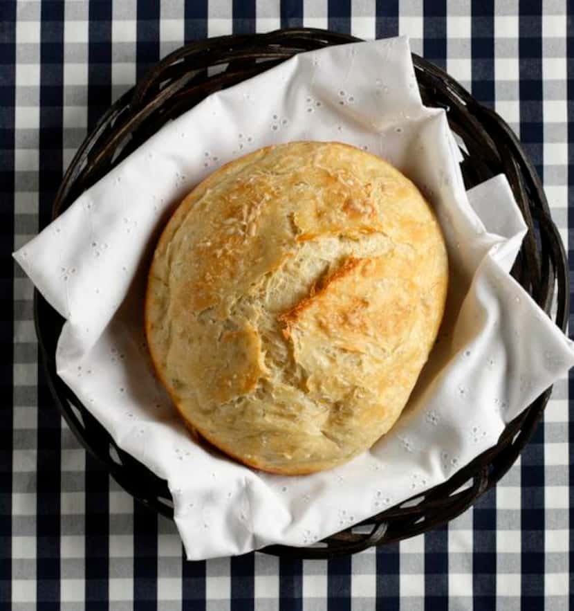 

This simple bread recipe takes some time but the results are well worth it.
