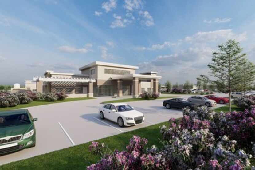 ClearSky Health, shown in a rendering, is scheduled to open later this year.