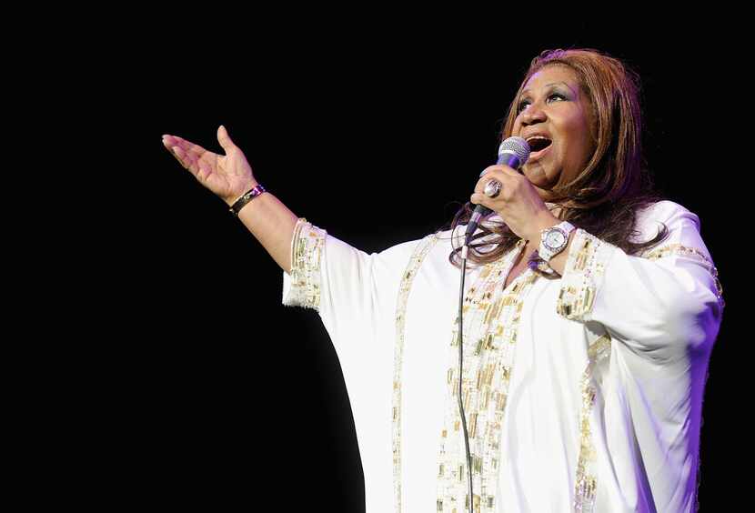 Aretha Franklin en el Radio City Music Hall de Nueva York en 2012. (Photo by Jamie...
