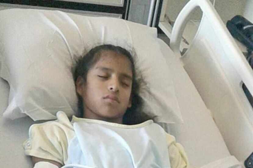 Rosamaria Hernandez, a 10-year-old unauthorized immigrant with cerebral palsy who was...