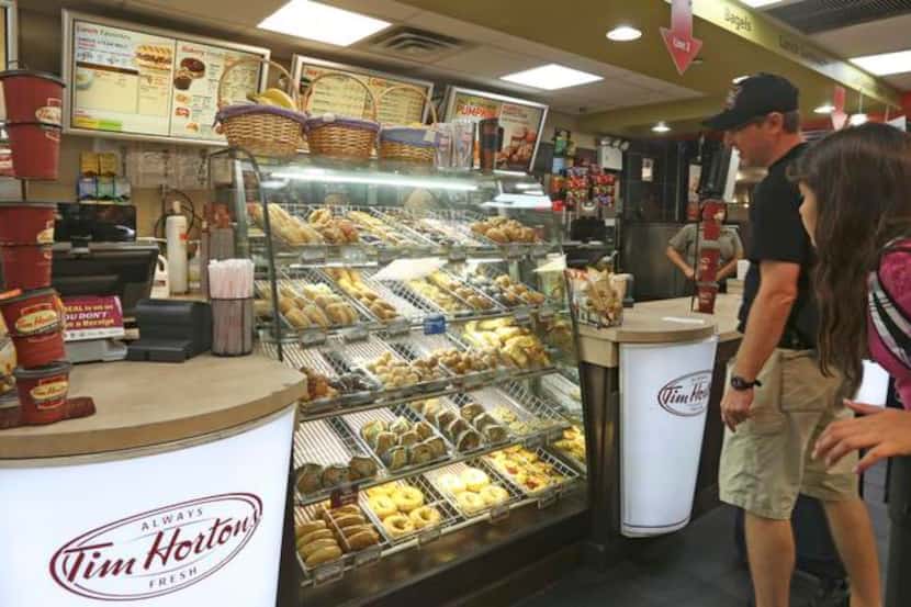 Doughnut and coffee shop Tim Hortons is expanding into Texas. The first in North Texas is...