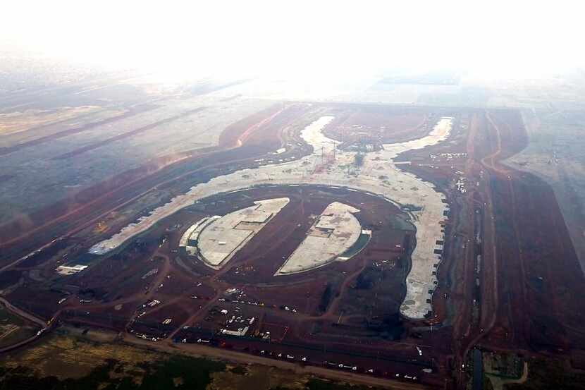 Construcción del nuevo Aeropuerto Internacional de la Ciudad de México en Texcoco.(AGENCIA...