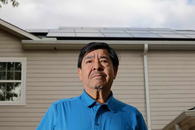 Jesus Hernandez of Irving bought $60,000 worth of solar panels that he says didn’t fulfill...