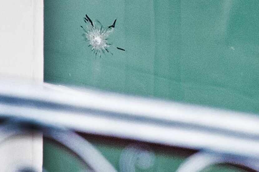 
A bullet was fired at a window on the White House’s residential level in the 2011 breach....