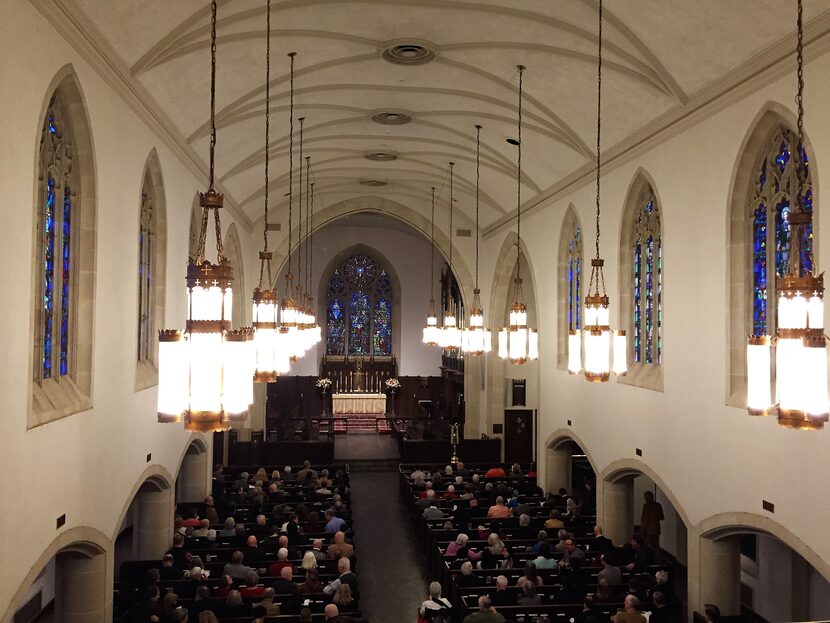 Episcopal Church of the Incarnation in Dallas. (Scott Cantrell/Special Contributor)