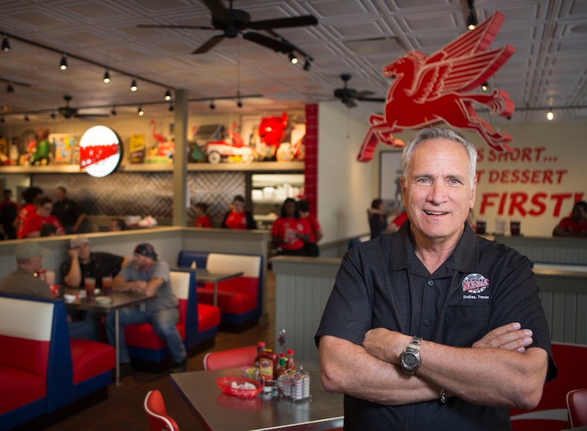 Owner Ed Murph in 2017 at Norma's Cafe in Plano