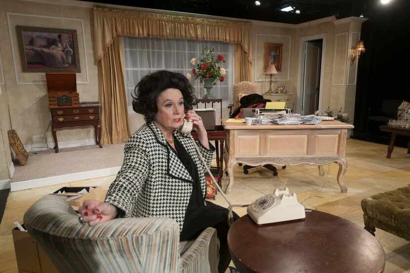 Gene Raye Price  stars as Ann Landers in  The Lady With All the Answers  at the Bath House....