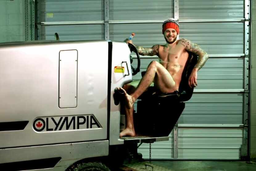 Screen capture from ESPN The Body Issue video of Stars' Tyler Seguin