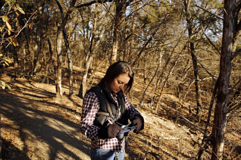 Tania Homayoun, senior manager for Conservation and Education at the Dogwood Canyon Audubon...