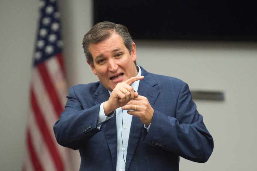 Sen. Ted Cruz once promised that he would never back any defense spending bill that didn't...