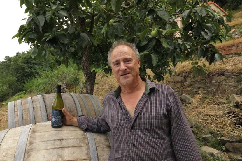 Walter De Batte of Prima Terra winery in Campiglia, Italy aims to produce Mediterranean...