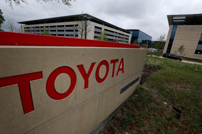The North American headquarters of Toyota in Plano.