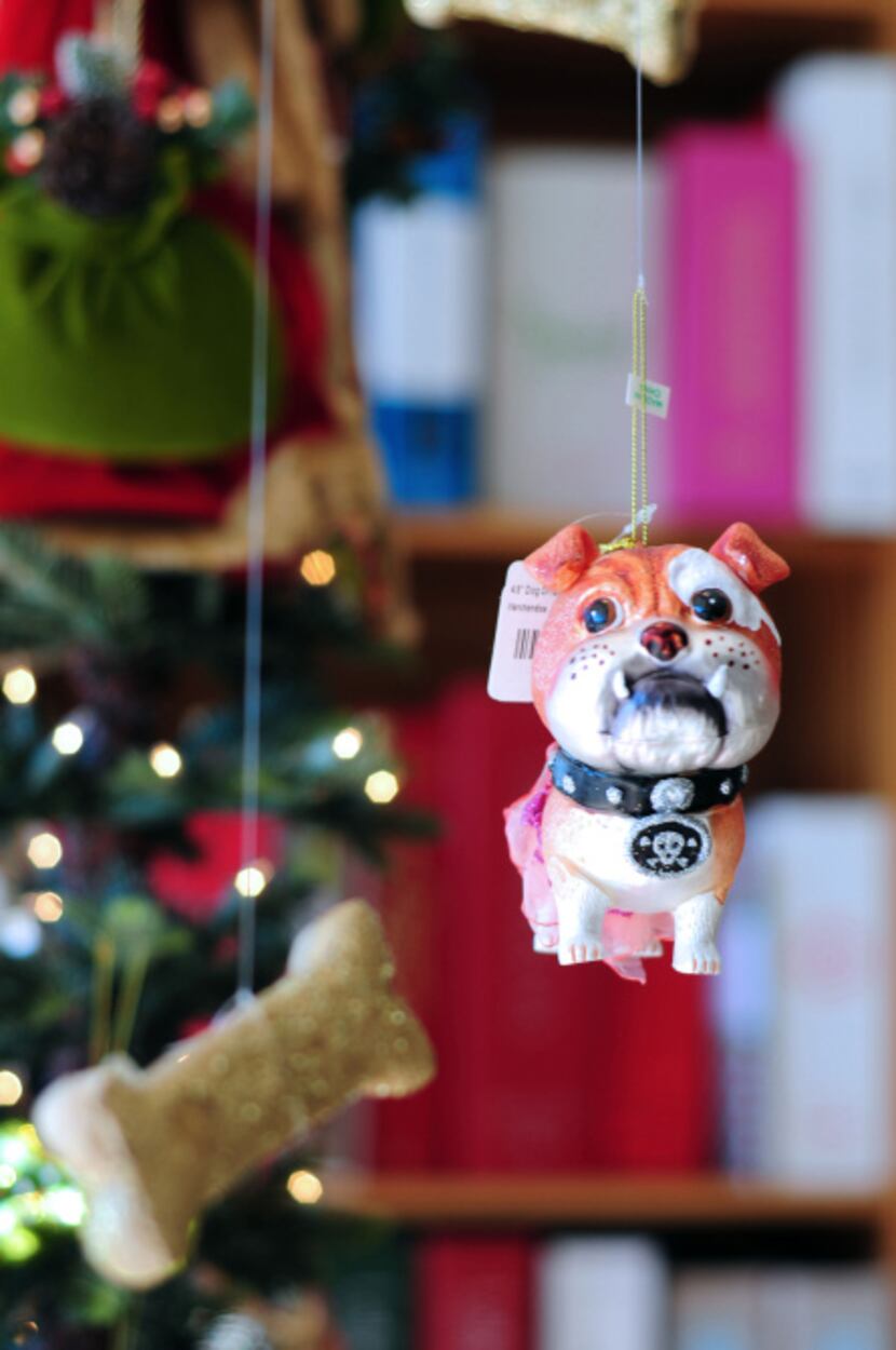 Bark up the right Christmas tree with a doggie ornament from the Write Selection.