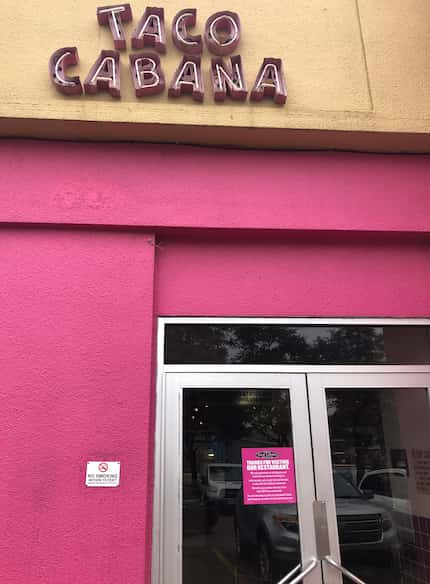 Taco Cabana closed 19 shops on Jan. 13, including seven in North Texas. The fast-food joint...