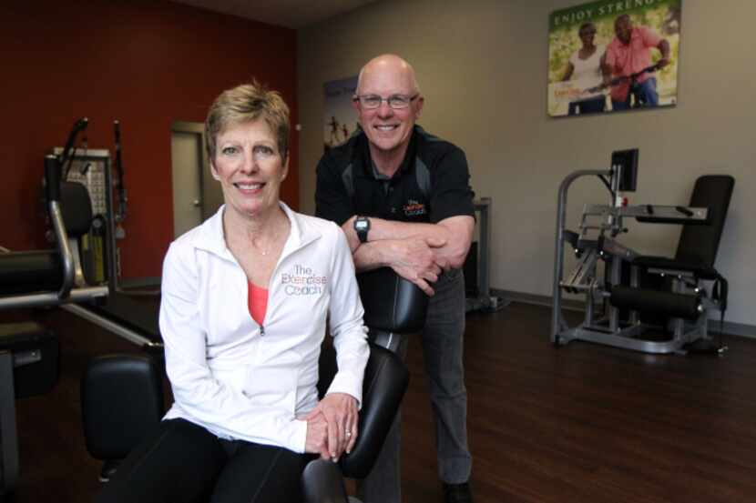 Mary and Pat Sculley started their franchise gym business recently after leaving their...