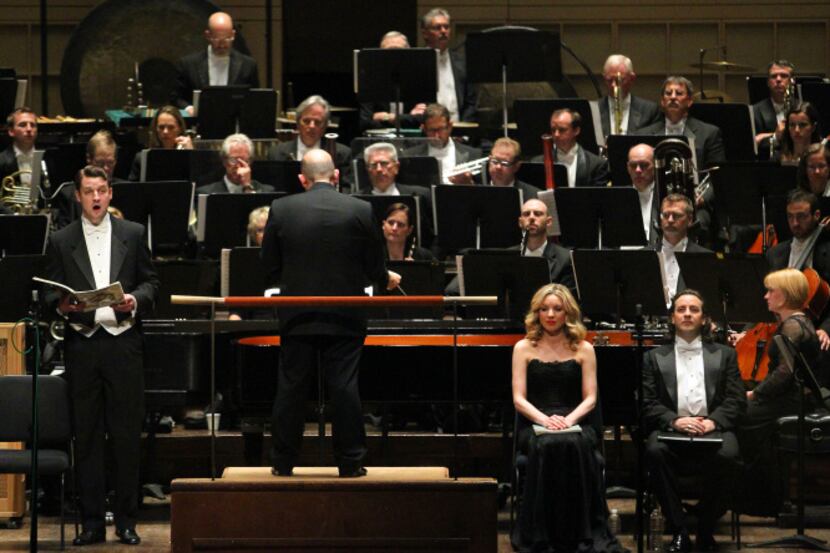 The Dallas Symphony Orchestra performed Carmina Burana Thursday  at the Meyerson.