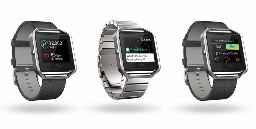 
Fitbit Blaze with different bands
